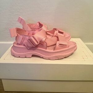 Alexander McQueen Pastel Strap Sandle
